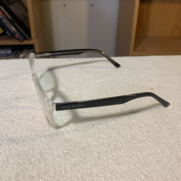 Prive Revaux Eyeglasses Black Transparent FRAMES ONLY - Picture 3 of 8